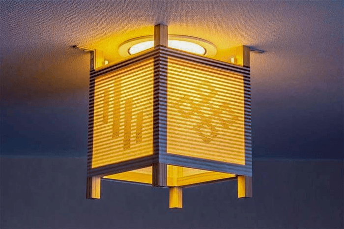 糸巻きランプ(例)