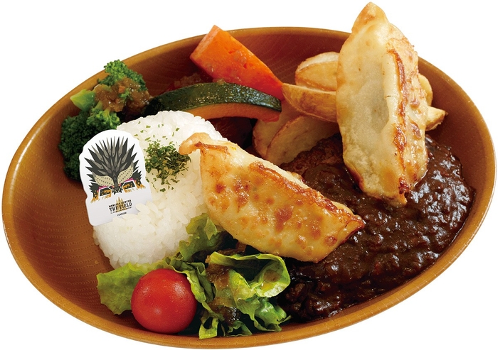 ▲ハンター飯プレート~ネルギガンテの大角~/2,300円(税込)