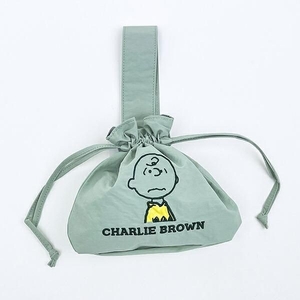スヌーピーの巾着バッグ