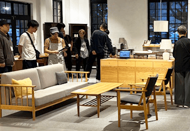 台北での展示会の様子