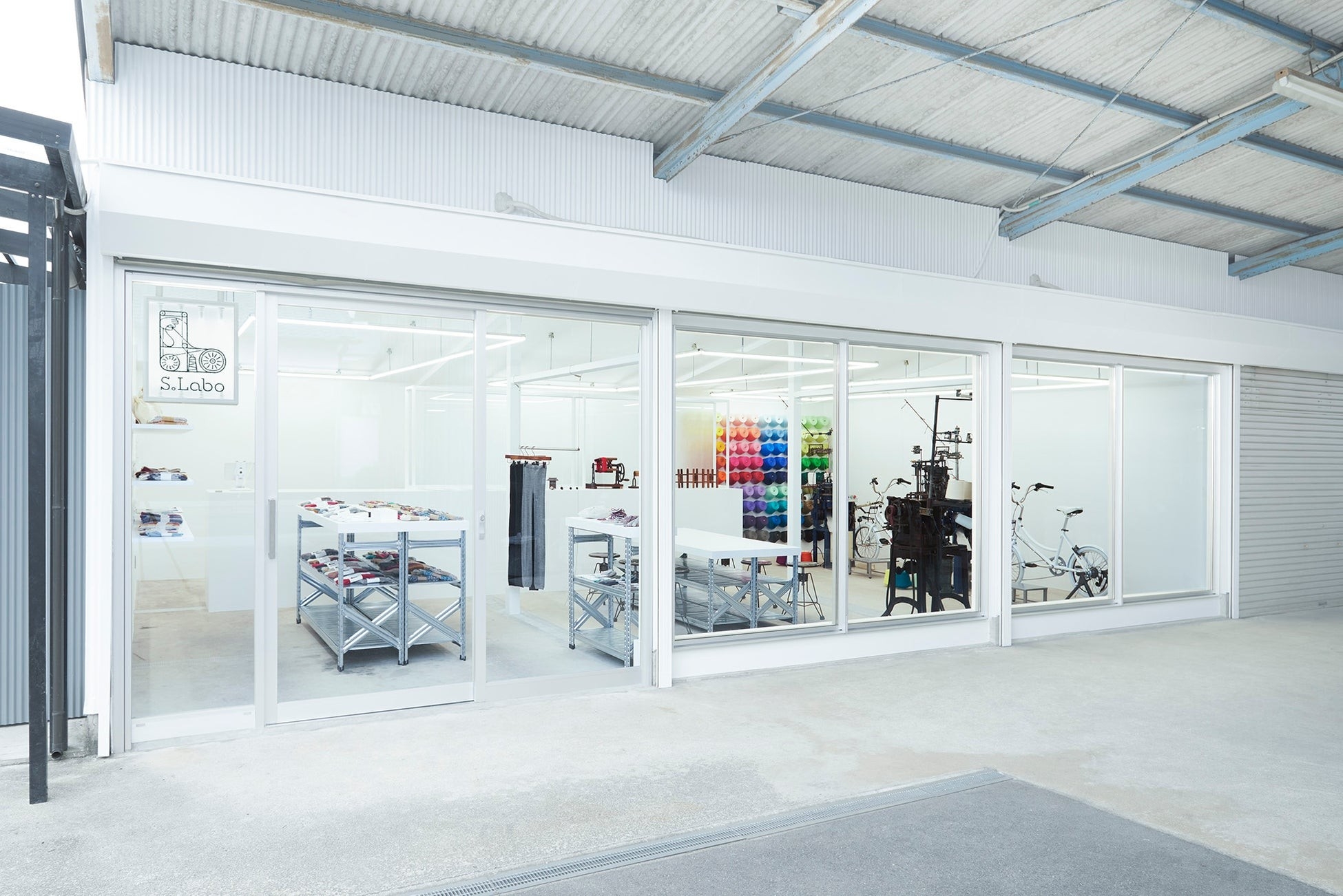 自転車を漕いで編む「チャリックス」