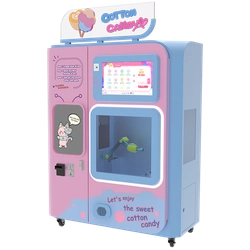 大阪初！5/30(金)なんばマルイにOPEN！ たった2分！ロボットが作るわたあめ自動販売機