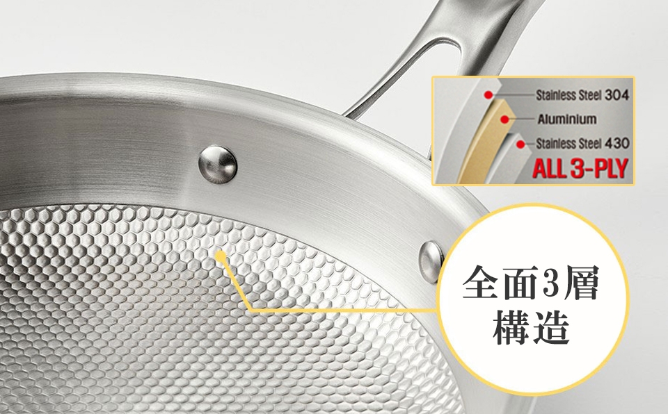 【 together EMBO 】シリーズ 全面3層構造