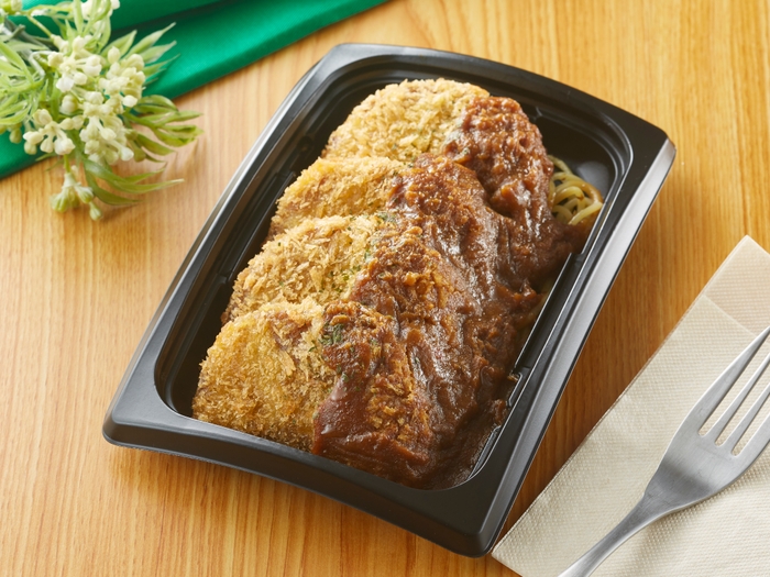 日乃屋カレー監修カレーソースのハンバーグカツ画像(画像はイメージです。)