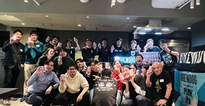 最後に残っていたメンバーで集合写真