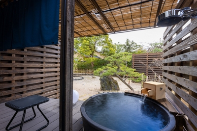 癒しの客室露天風呂