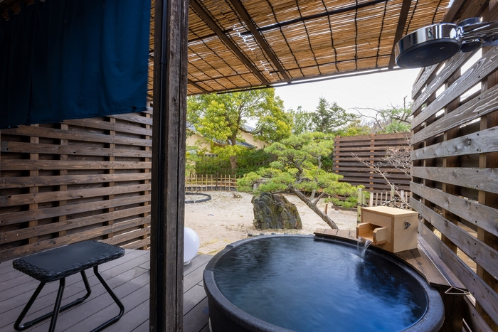 癒しの客室露天風呂