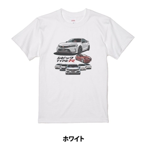 2501HD41-14 HONDA シビック TYPE R Tシャツ