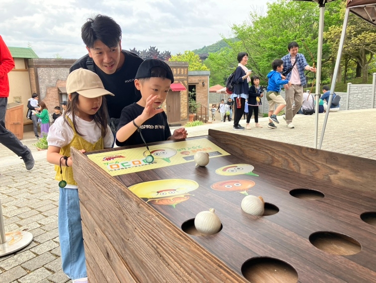 ▲どこに転がるか分からないドキドキ感!