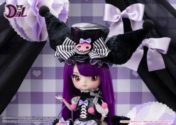 ファッションドール・ダルから サンリオのキャラクター「クロミ」コラボレーションドール 「Kuromi × DAL Collaboration doll」が発売。ご予約受付中！2022年2月中旬発売予定