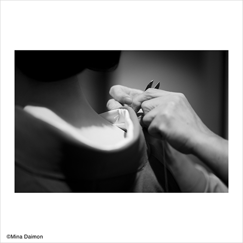 大門美奈「新ばし」:dressing 01 A4サイズ88,000 円 (税込)/小全紙サイズ165,000 円 (税込)