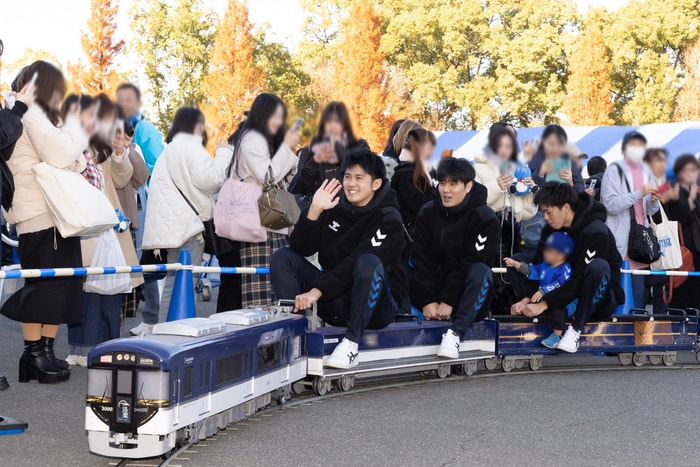 3000系ミニ電車(昨年の様子)