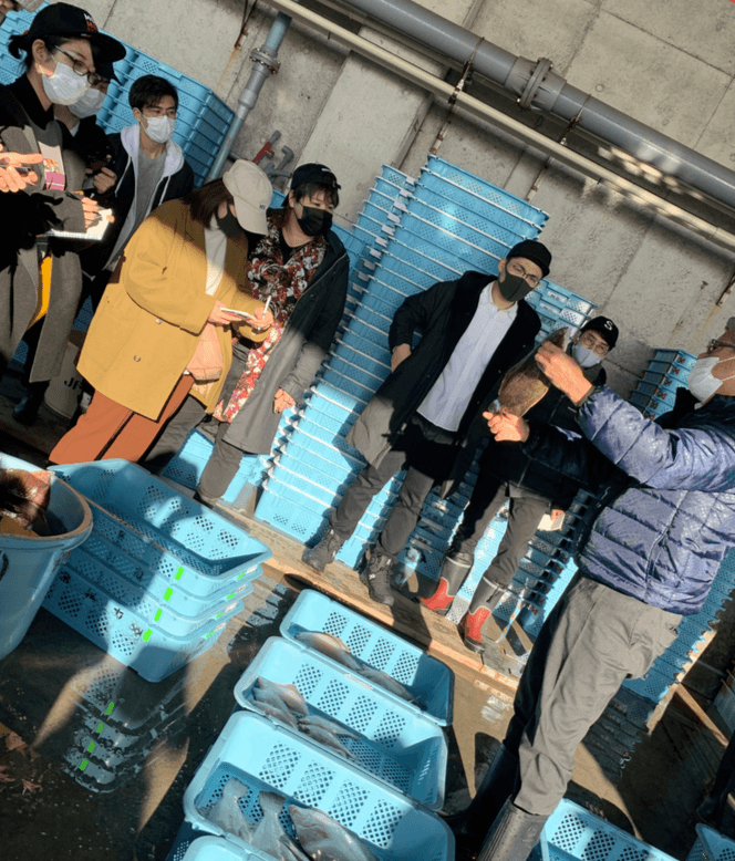 福島県いわき市小名浜 視察風景