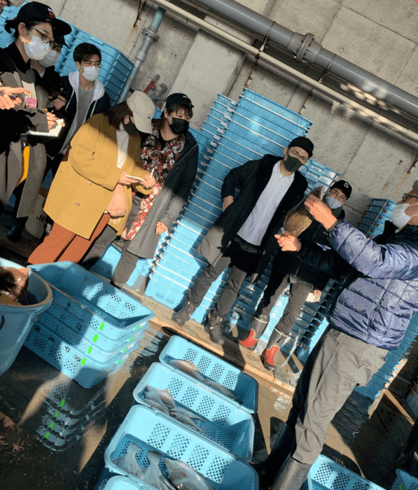 福島県いわき市小名浜 視察風景