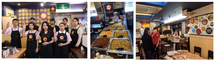 SRRのスタッフと店内