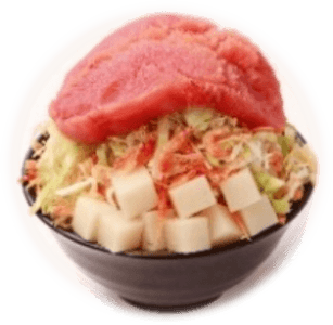 「海鮮もんじゃ えもん」の明太子もちもんじゃ