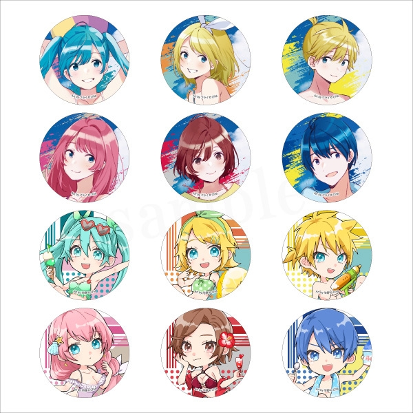 新商品:トレーディング缶バッジ