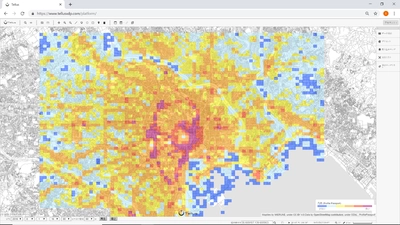 ブログウォッチャーが提供する 「プロファイルパスポート」の位置情報データを さくらインターネット株式会社が経済産業省より受託運用する、 日本初の衛星データプラットフォーム「Tellus(テルース)」に提供