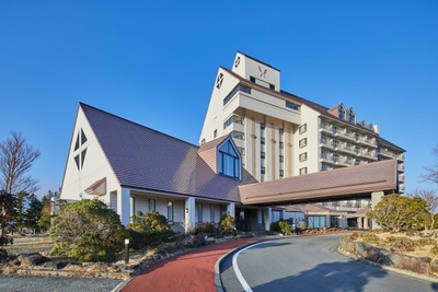 ホテルハーヴェスト天城高原の外観