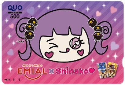 B賞 しなこ×タピまるQUOカード500円分