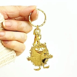 リトルミイもゴールドに。ムーミンたちのGOLDキーホルダーは大人で上品。