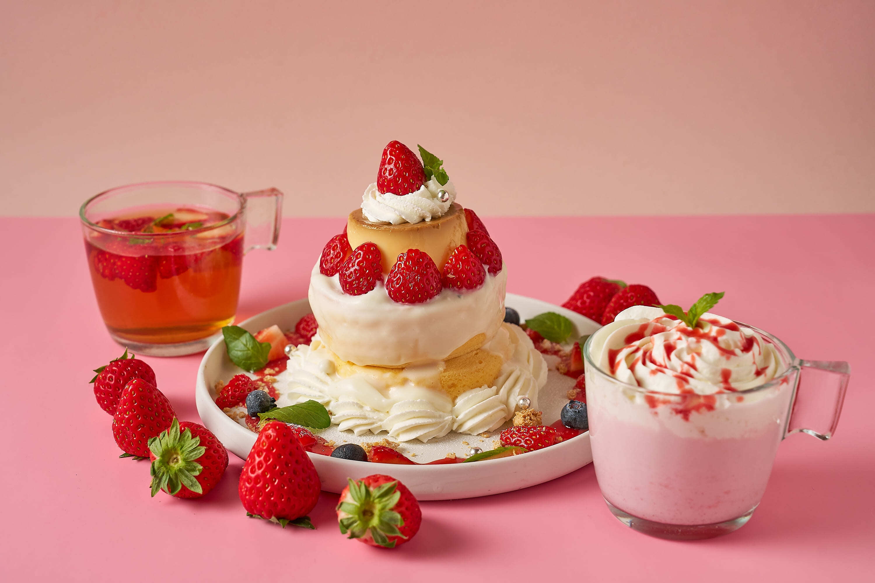 たまご専門店TAMAGOYAのストロベリーフェア