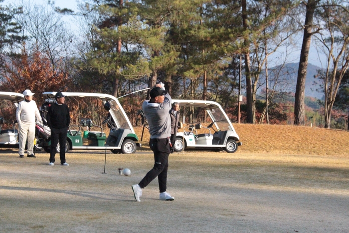 昨年の様子（カープ中村奨成選手）