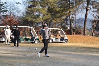 昨年の様子（カープ中村奨成選手）