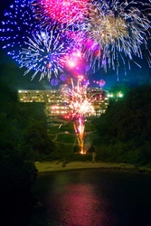 静岡県の旅館「堂ヶ島ニュー銀水」開業50周年記念　 東伊豆「稲取銀水荘」と共にプライベート花火を満喫できる 特別企画と宿泊プランの販売を開始