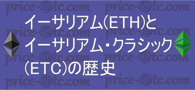 イーサリアム(ETH)とイーサリアム・クラシック(ETC)の歴史