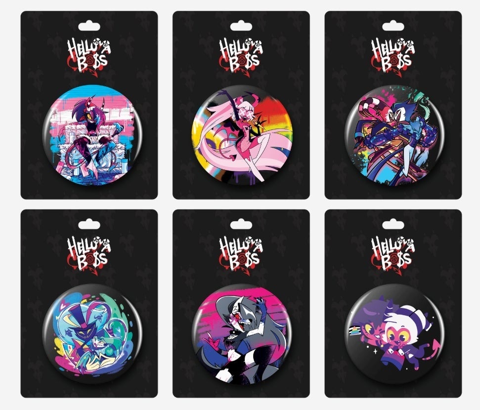 HELLUVA BOSS 缶バッジ(全6種)