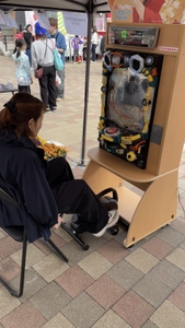 「エアロビックトレパチ」で身体を動かしながら楽しんでいる体験の様子