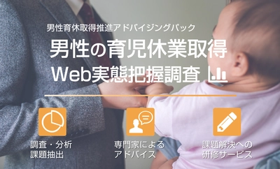 企業の男性育休取得推進を強力にサポート！ 最新研究による調査サービスを2021年5月13日提供開始　 ～調査分析、専門家のアドバイス、 課題へのアクションをワンストップで提供～