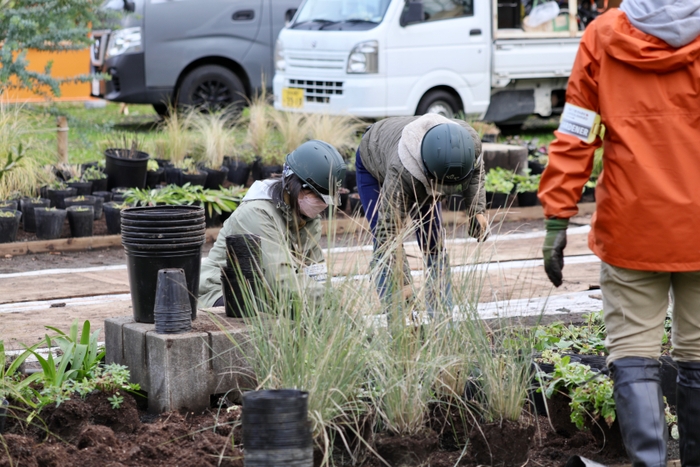 畑や かとうふぁーむ 植栽風景