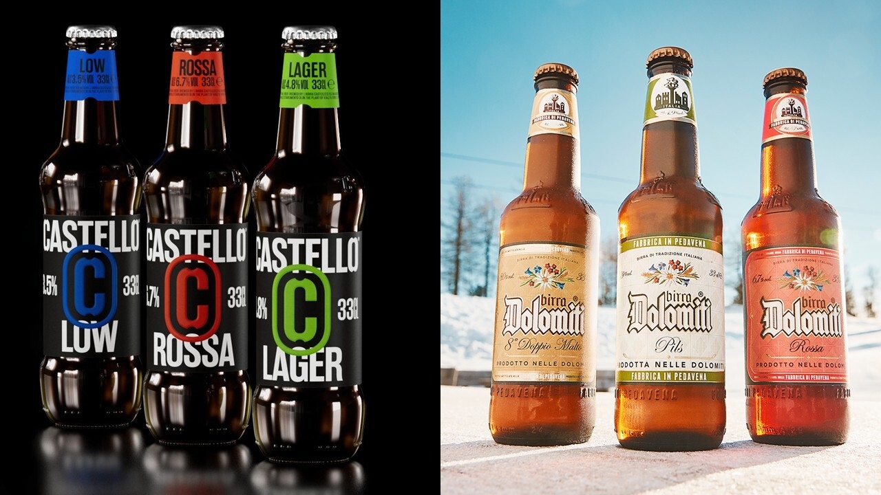 カステッロブランド(左)&ドロミティブランド(右)イメージ