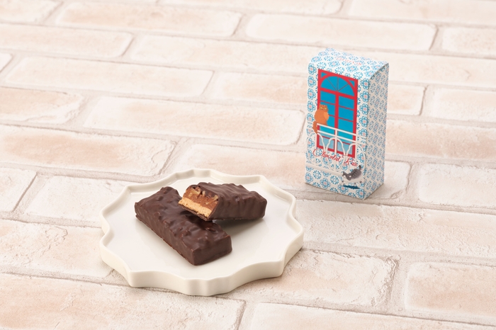 ハッピーシャトン チョコレートバー キャラメル&クルミ