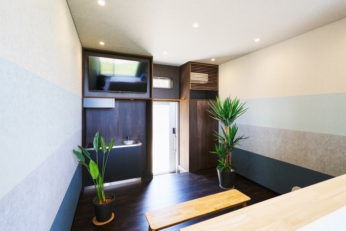 キッチン、無料Wi-Fiも完備