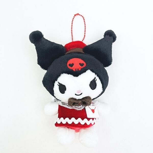 サンリオのラブレターシリーズマスコットぬいぐるみ。赤い帽子と