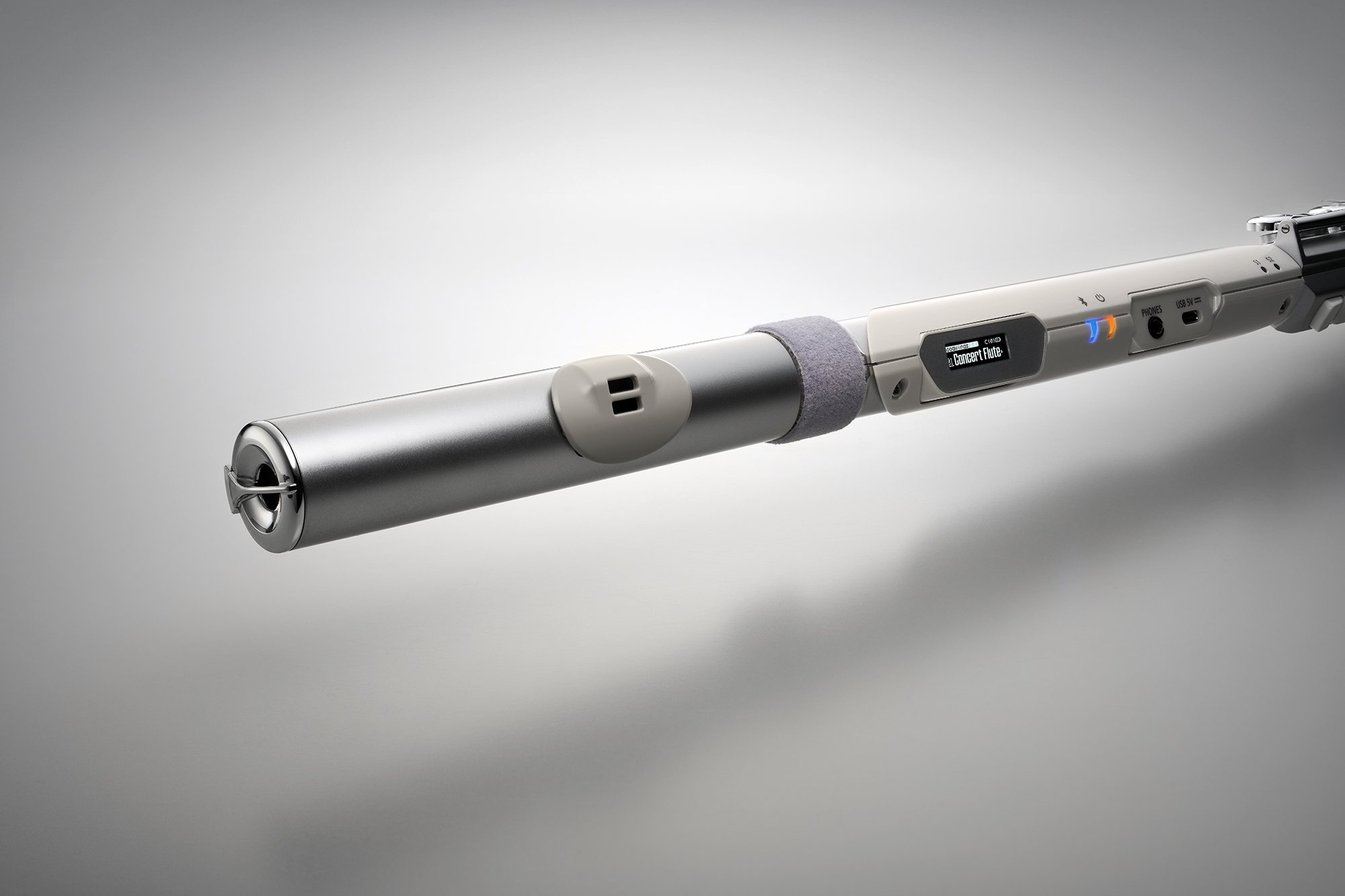 新開発のデュアル・ブレスセンサーを搭載したマウスピース