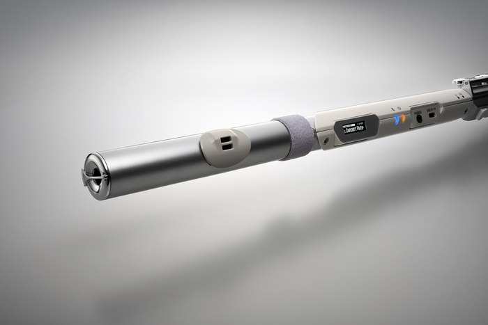 新開発のデュアル・ブレスセンサーを搭載したマウスピース