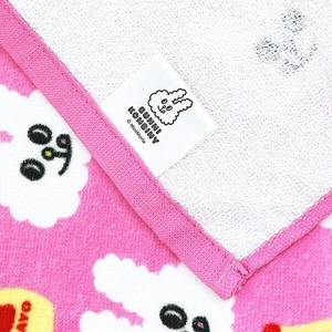 バニーコンビニのフェイスタオル