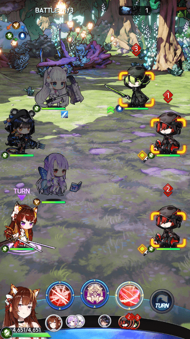 直感操作なコマンドバトル!