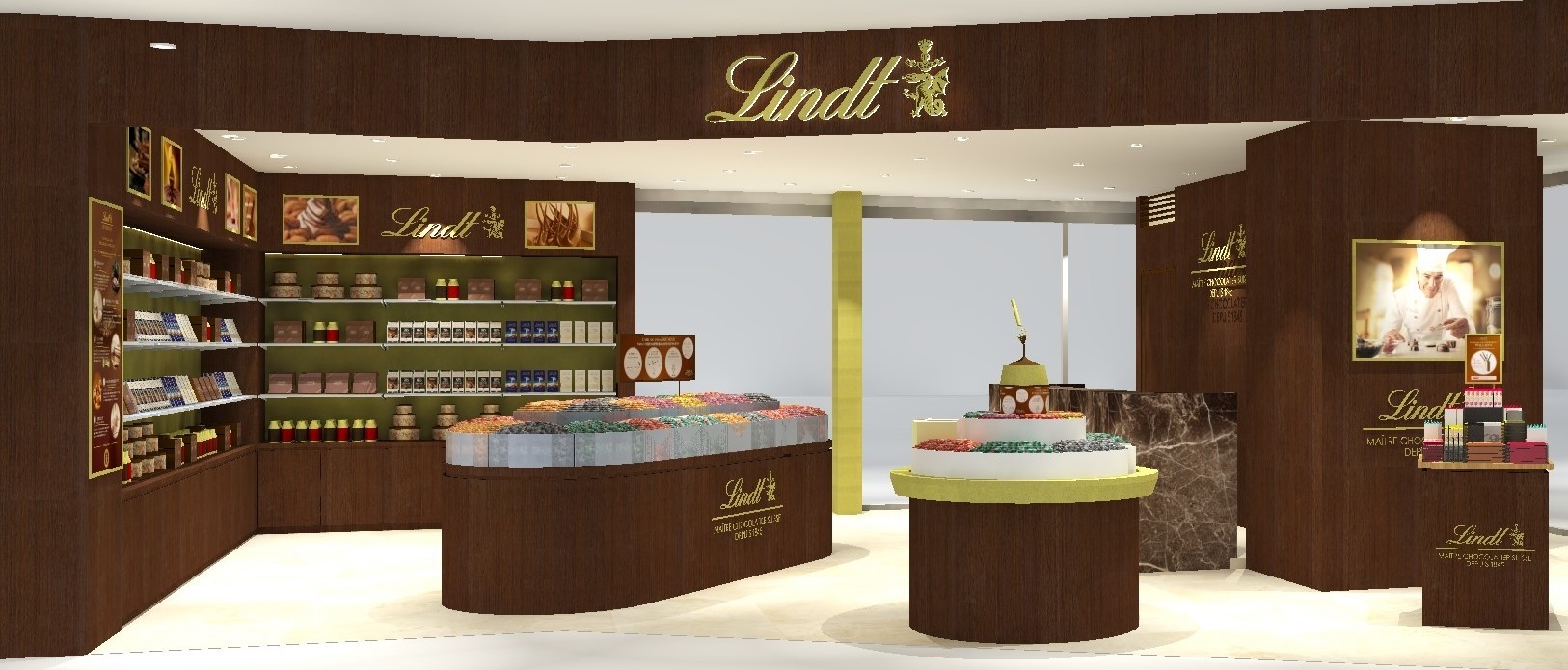 南九州初のリンツ ショコラ ブティックが アミュプラザ鹿児島に2月28日