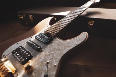 秩父産樹齢100年以上の杉を使用したエレキギター　 第75回 全国植樹祭にて展示｜受注受付中　 Production by　SCHECTER GUITAR RESEARCH