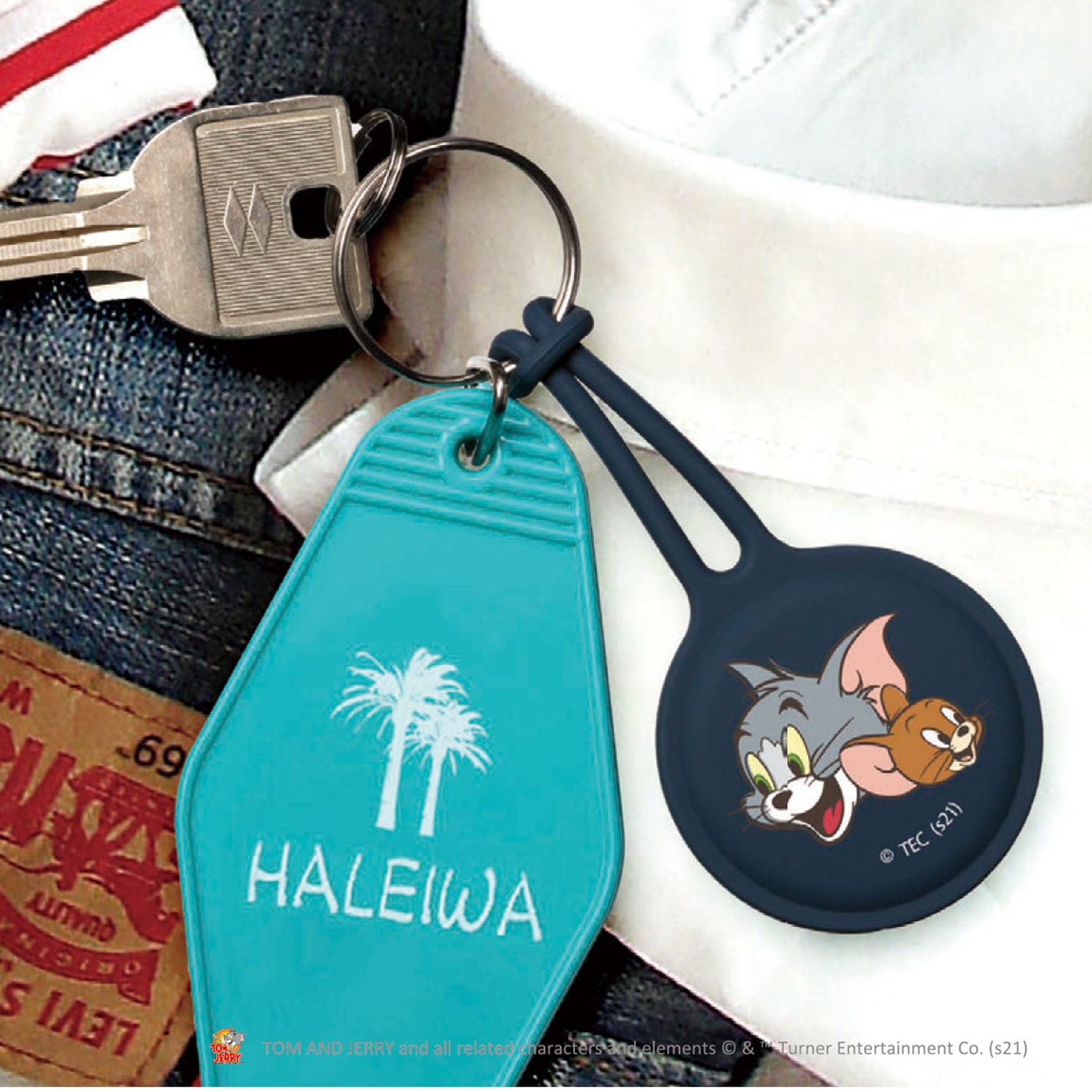 Premium Style「トムとジェリー」・「バットマン」・「スーパーマン」デザイン のAirTag用抗菌シリコンストラップを発売します