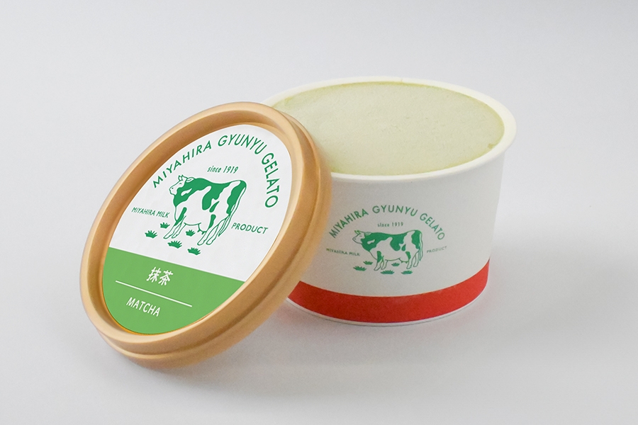 宮平牛乳ジェラート 抹茶