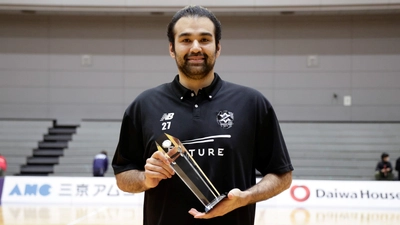 玉川裕康選手 日本代表・国際試合100試合出場を表彰