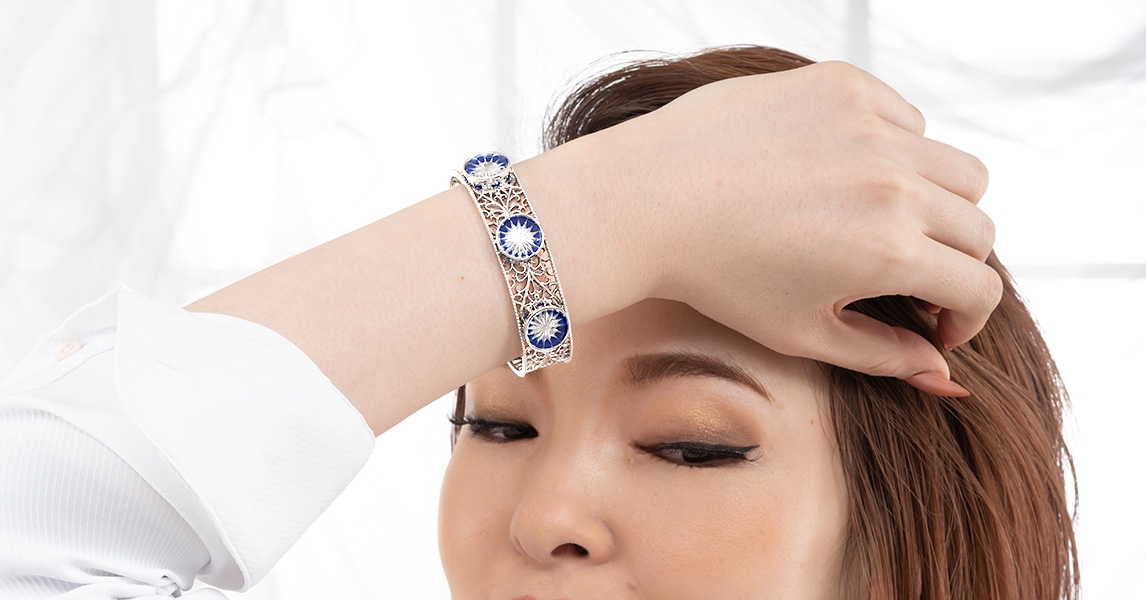 Jewel Kiriko Sarasaバングル 2021