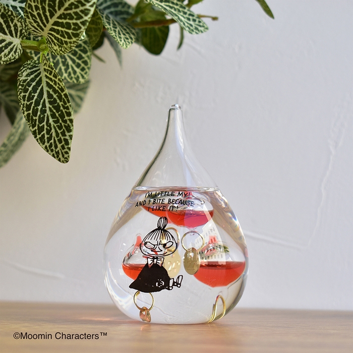 リトルミイ ガラスフロート温度計 しずく(1)