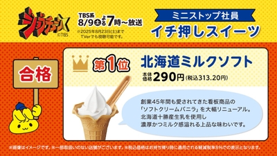 北海道ミルクソフト説明（画像はイメージです。）